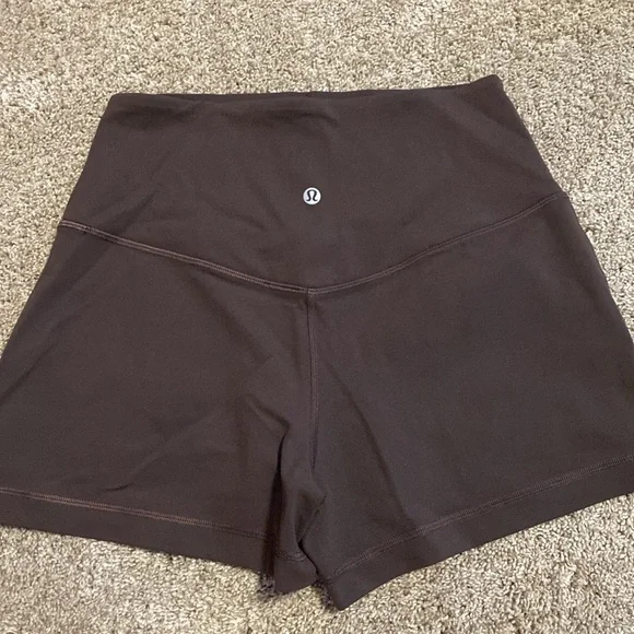 Brown Lululemon shorts (3.5 inseam) - Picture 2 of 2